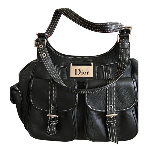 dior bag black|christian dior bags black.